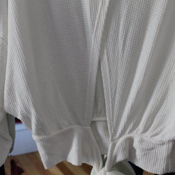 Express White Tie back Top, Sz. S - Picture 8 of 8